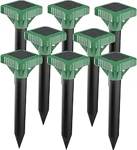 Solar Mole Repeller 8 Pack