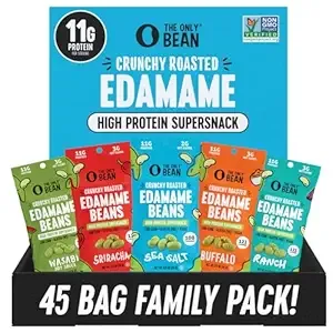 45-pk 0.9-oz The Only Bean High Protein Edamame Snacks