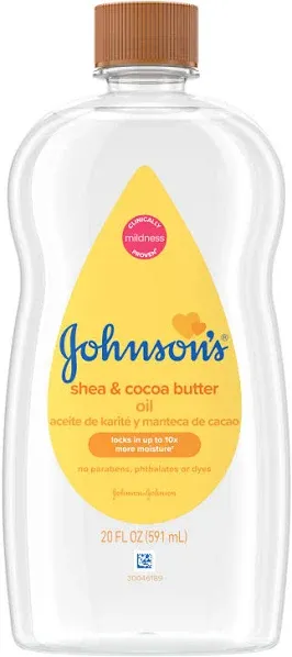 Johnson's Baby Oil Shea & Cocoa Butter