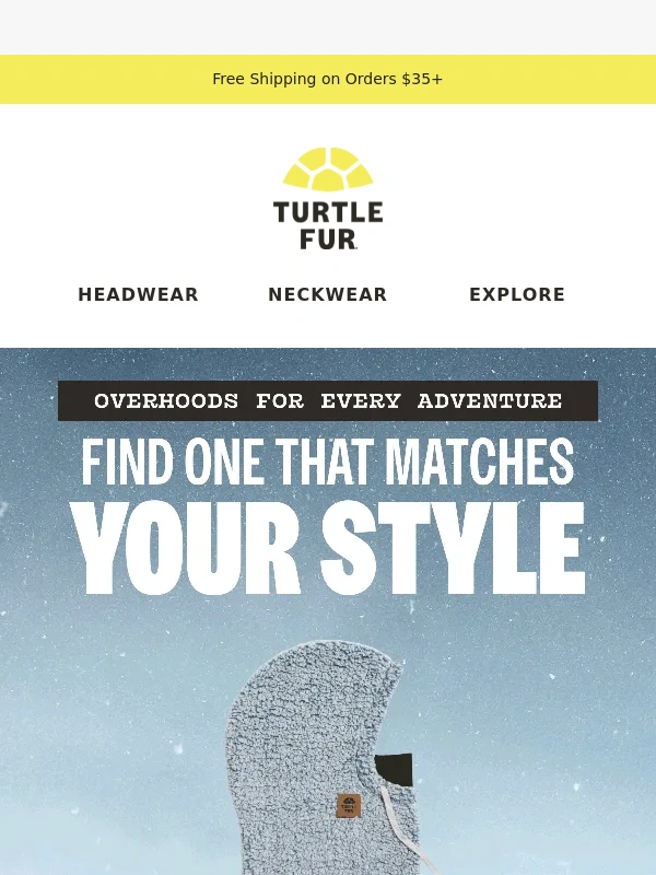 Turtle Fur - Overhoods for Every Winter Adventure