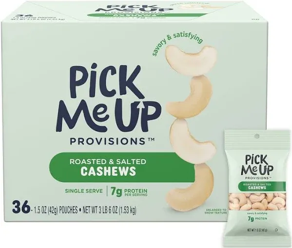 Pick Me Up Provisions Roasted & Salted Cashews