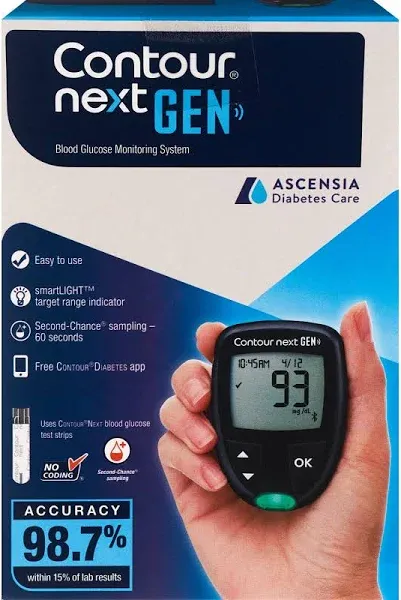 Contour Next Gen Blood Glucose Monitoring System