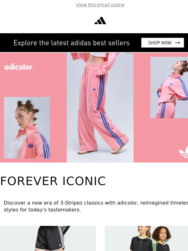Adidas - Icons reimagined for adicolor