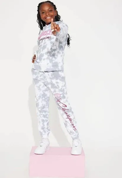 Fashion Nova Kids' Mini Brooklyn 96 Fleece Matching Pant Set