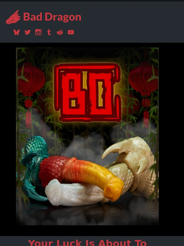 Bad Dragon - Our newest release,Bo the Longma!