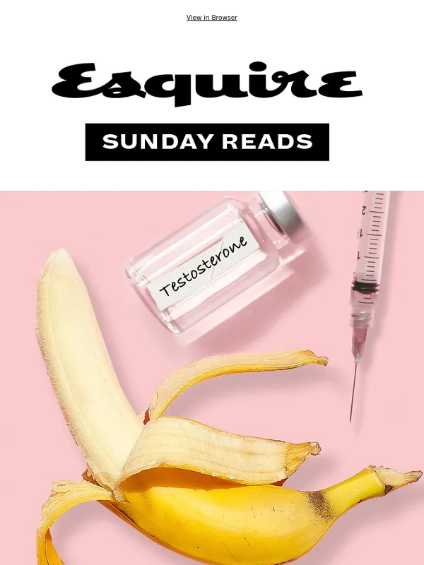 Esquire - How I'm Supercharging My Libido