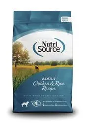 NutriSource Adult Chicken Rice Dry Dog Food