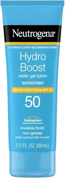 Neutrogena Hydro Boost Water Gel Lotion Sunscreen SPF 50