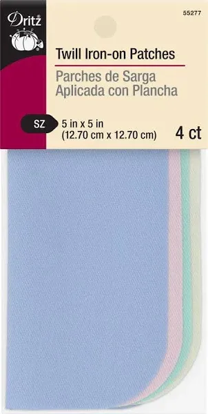 Dritz Iron-On Twill Patches