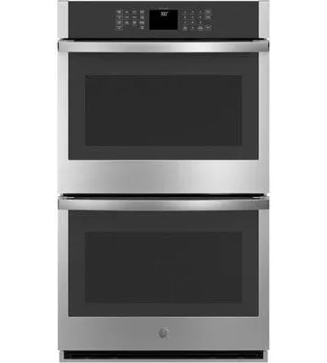 GE 30" Smart Built-In Self-Clean Double Wall Oven