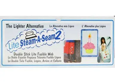 Lite Steam-A-Seam 2 Double Stick Fusible Web