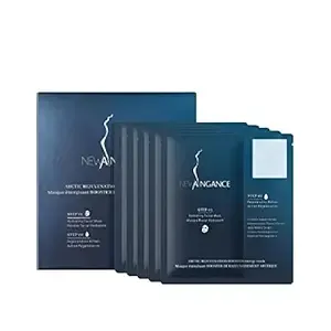 NEW ANGANCE ARCTIC REJUVENATION BOOSTER Energy Facial Mask (5 Masks+ 5 Serum)