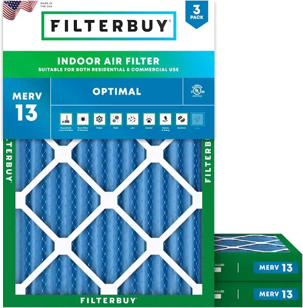 Filterbuy Air Filter Merv 13