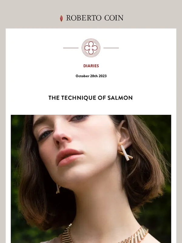 Roberto Coin - O Coin Diaries: The technique of Salmon