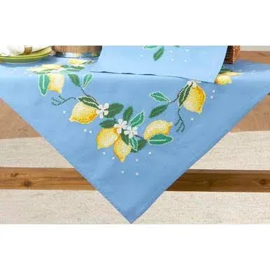Herrschners Lemons Table Topper