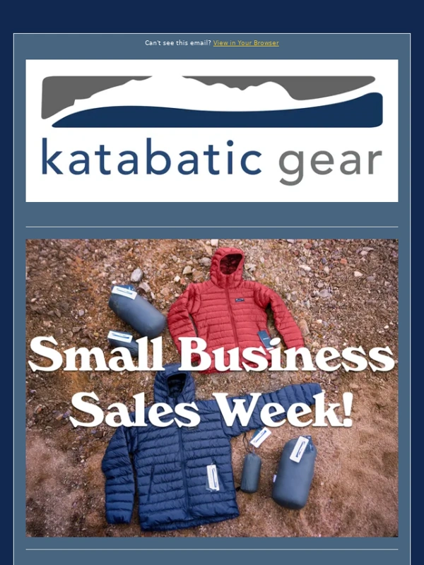 Katabatic Gear - ?️ This Week Only: Up to 20% OFF!