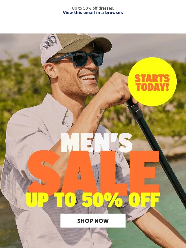 Eddie Bauer - STARTS TODAY! Men's Sale - Up To 50% Off