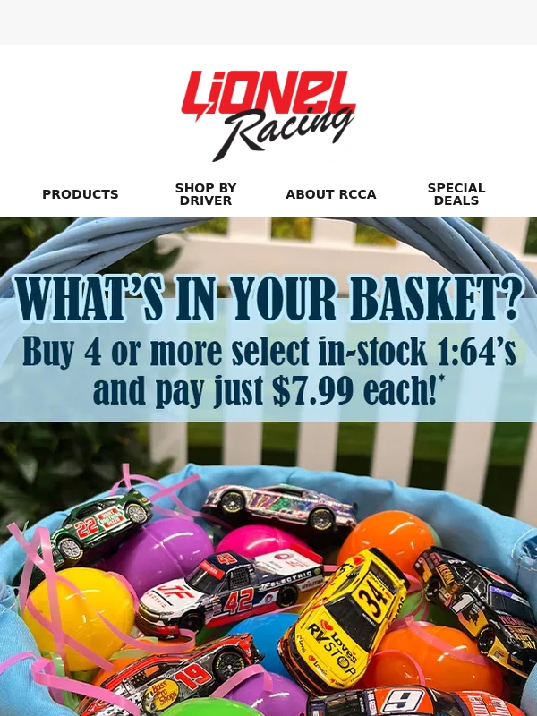 Lionel - Fill Your Basket With Die-cast Deals!