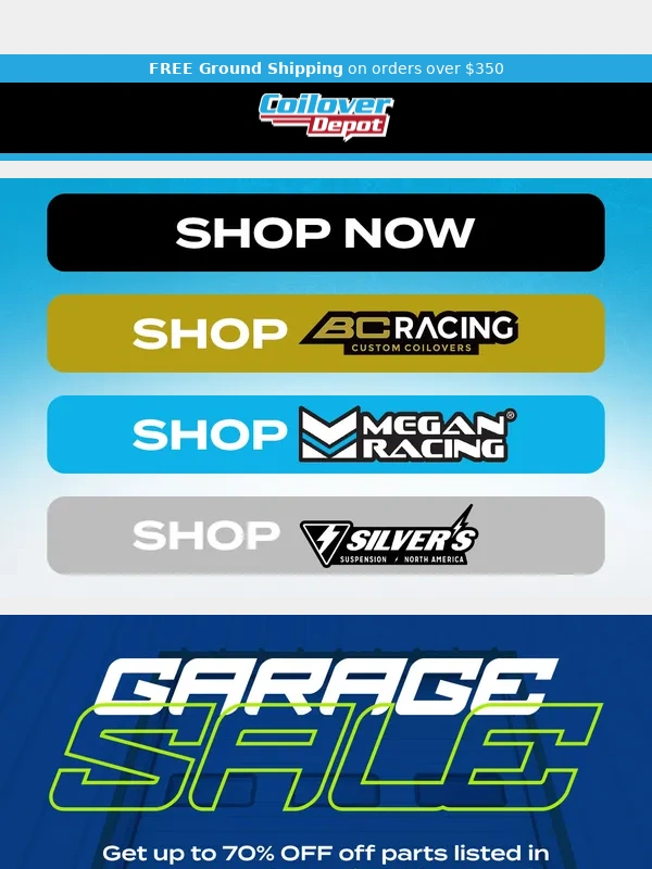 Coiloverdepot - Start Fresh with New Parts ??