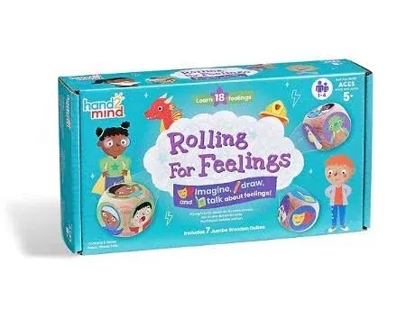 Hand2Mind Rolling For Feelings Dice Game