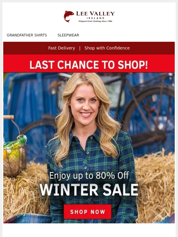 Lee Valley - Last Chance | Up to 80% Off ⏰