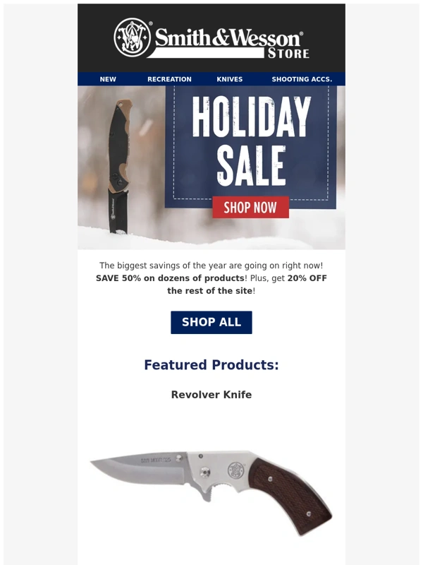 Smith & Wesson - ? Spreading Holiday Cheer With Deals On Gear!