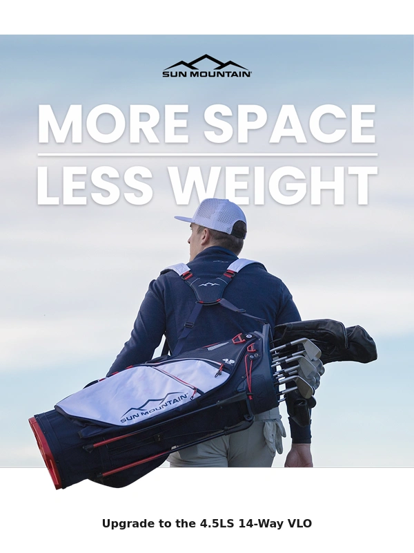 Sun Mountain - Carry Smarter: Meet the 4.5LS 14-Way VLO Bag