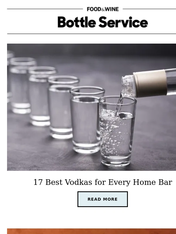 Liquor - 17 Best Vodkas for Every Home Bar