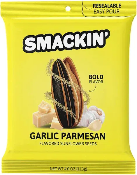 Smackin Garlic Parmesan Sunflower Seeds