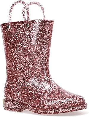 Western Chief Kids Glitter Waterproof Rain Boot