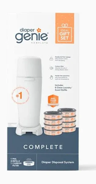 Diaper Genie Complete Diaper Pail Gift Set