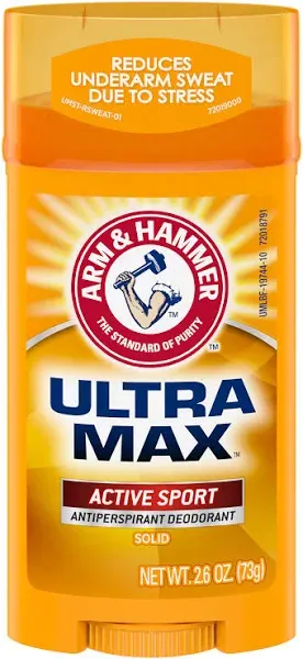 Arm Hammer Ultramax Active Sport Antiperspirant Deodorant
