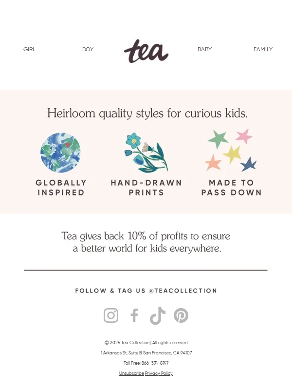Tea Collection - Shop Graphic Tees: Mix,Match & Save!