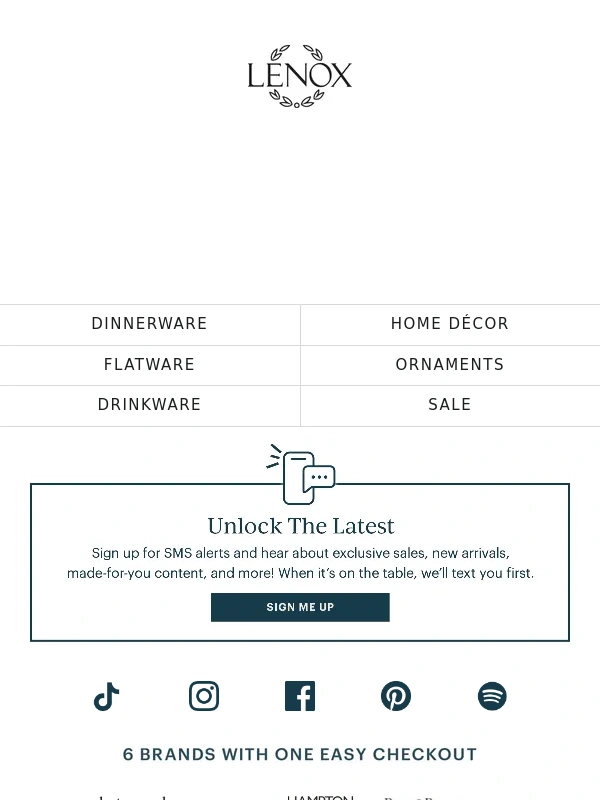 Lenox - 25% Off All Butterfly Meadow ?