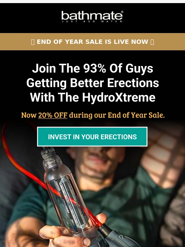 Bathmate - 93% of guys are getting results