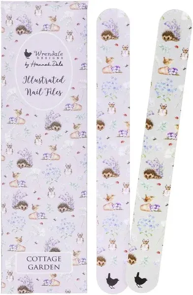 Wrendale Designs Cottage Garden Nail File Duo