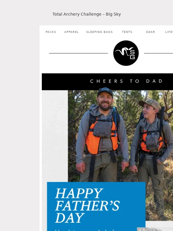 Stone Glacier - Happy Father’s Day!