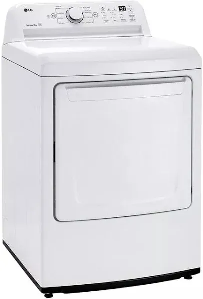 LG 7.3 Cu. Ft. Ultra Large Capacity Top Load Electric Dryer with Sensor Dry