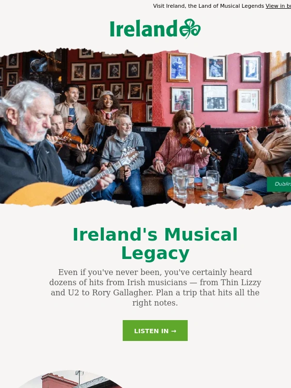 Ireland - Visit Ireland,the Land of Musical Legends