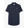 Oxtown Mens Tailored Shirt In Navy