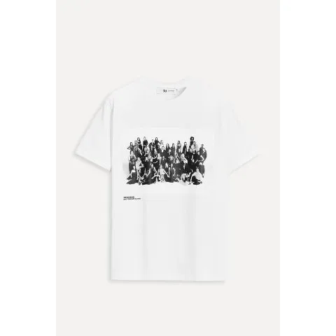 Zara STEVEN MEISEL PHOTO T-SHIRT 50TH ANNIVERSARY