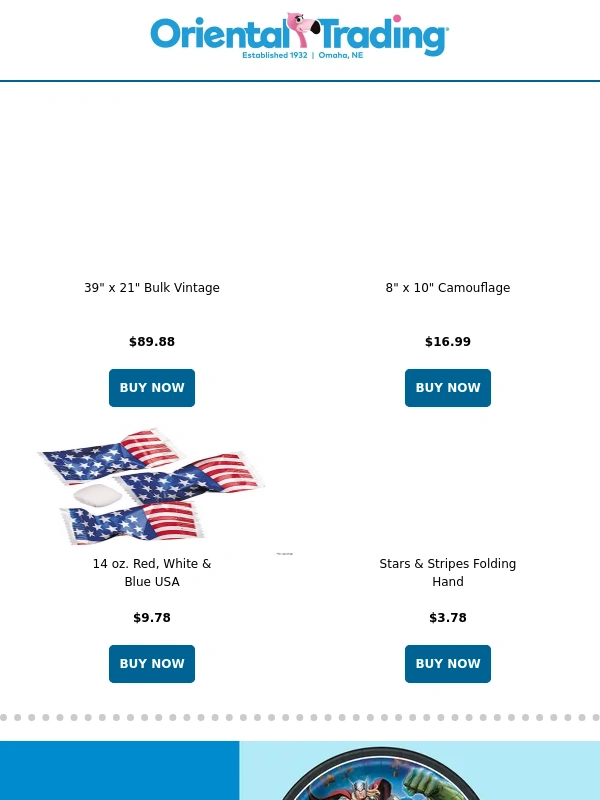 Oriental Trading - Last Call ? Free Shipping on ANY Order!