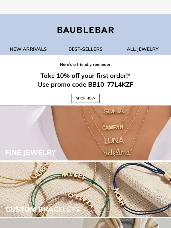 BaubleBar - ICYMI