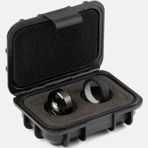 The Ridge Ridge 8mm Wide Tungsten Wedding Band