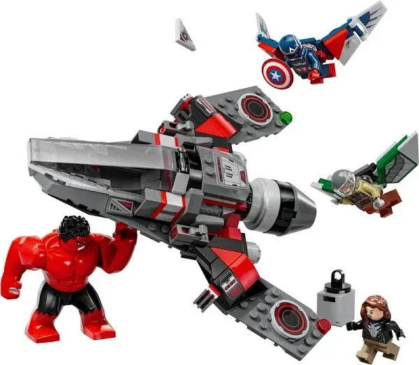 Captain America vs. Red Hulk Battle 76292 | Marvel | Buy online at the Official LEGO® Shop US