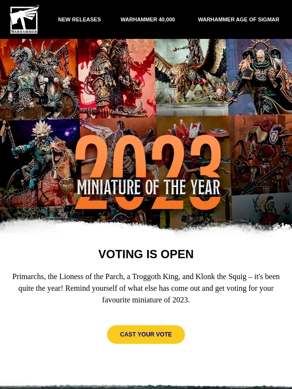 Games Workshop - Warhammer Miniature of the Year 2023