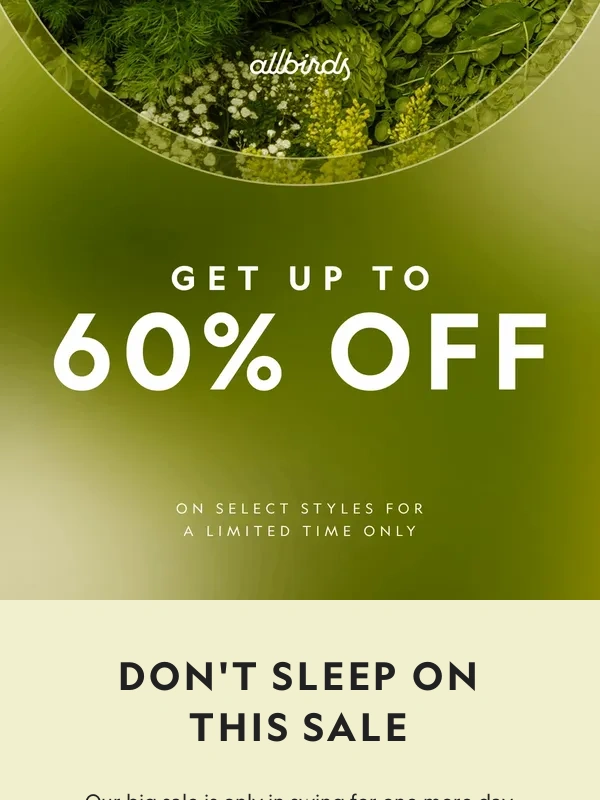 Allbirds - Up To 60% Off Sale,Ending Soon ?