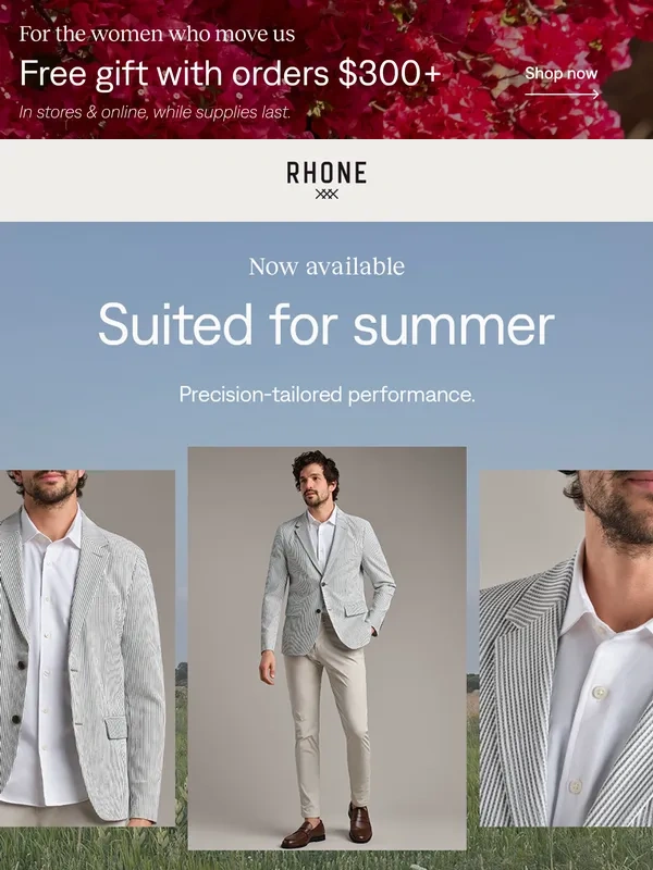 Rhone - RSVP-ready,suited for summer
