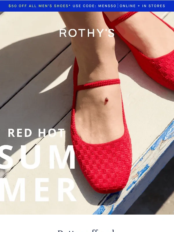 Rothy's - Heat index: ???