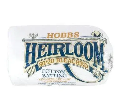 Hobbs Heirloom Bleached Batting